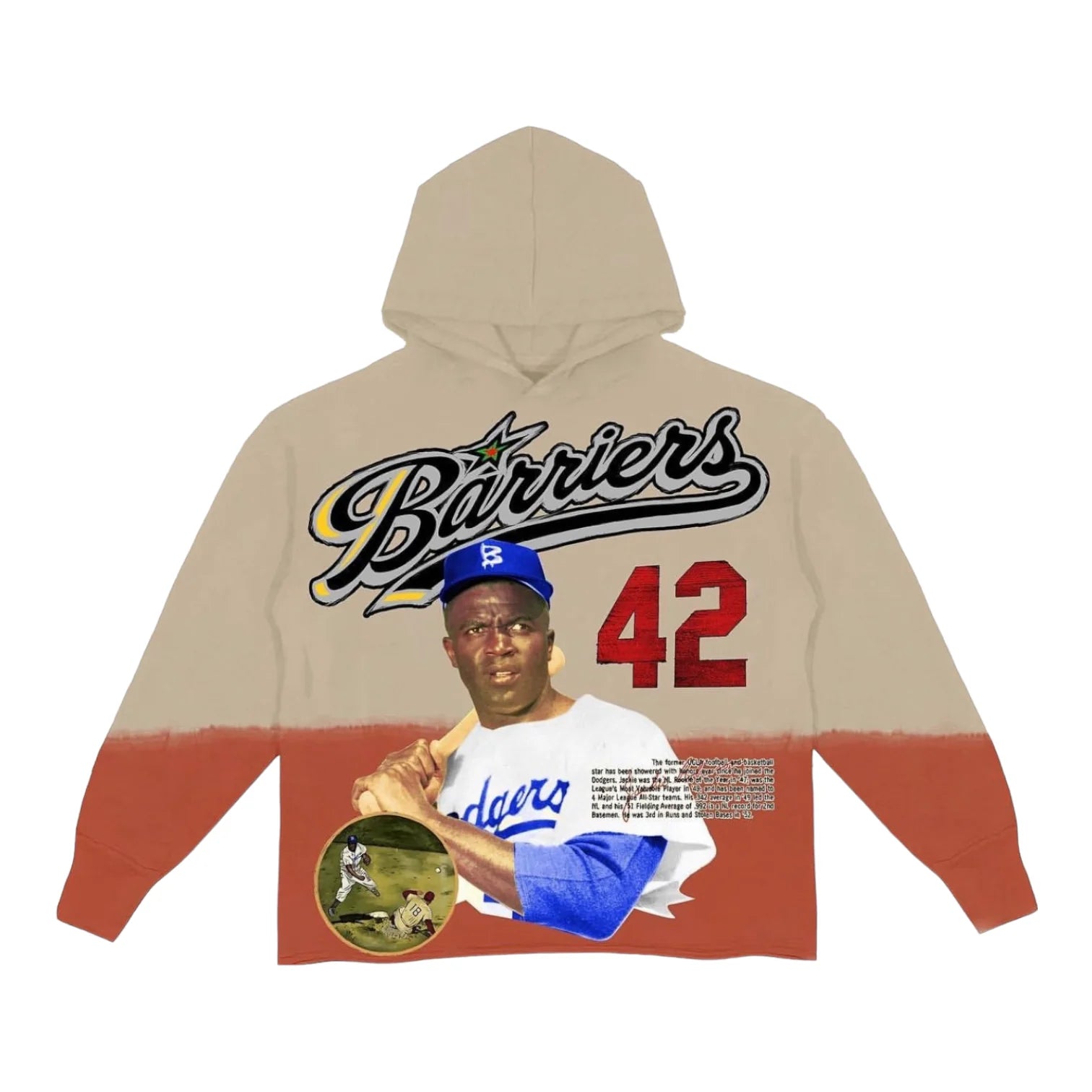 Barriers Jackie Robinson Hoodie