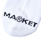 Market Smiley Grand Slam Socks - White