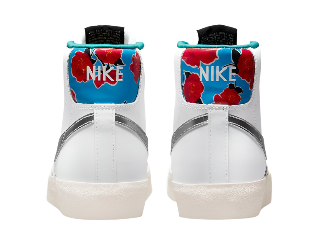 Nike Blazer Mid '77 GS - "White/Silver/Red"