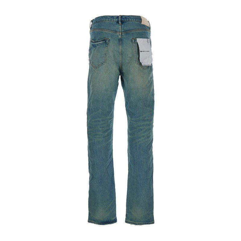 Purple Vintage Dirty Denim - Mid Indigo