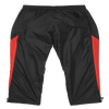 Purple Nylon Colour Blocked Pants - Black/Red