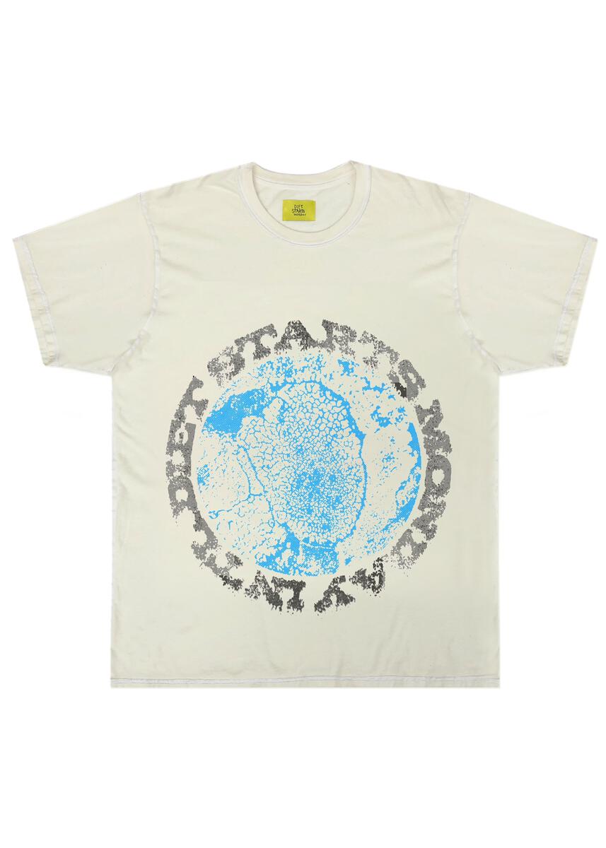 Diet Starts Monday "Pangea" Tee - Antique White