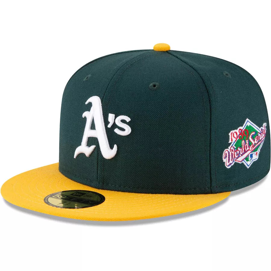 New Era 59Fifty Oakland A's All-Star 2018 Fitted Hat - "Maroon"