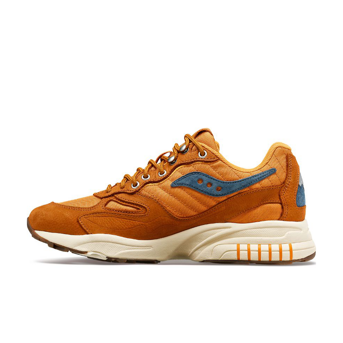 Men's Saucony 3D Grid Hurricane - BROWN | RUST – SOLE PLAY