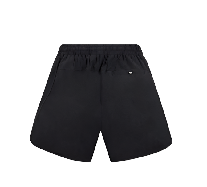 Paper Planes 4-Way Stretch Utility Short - Black