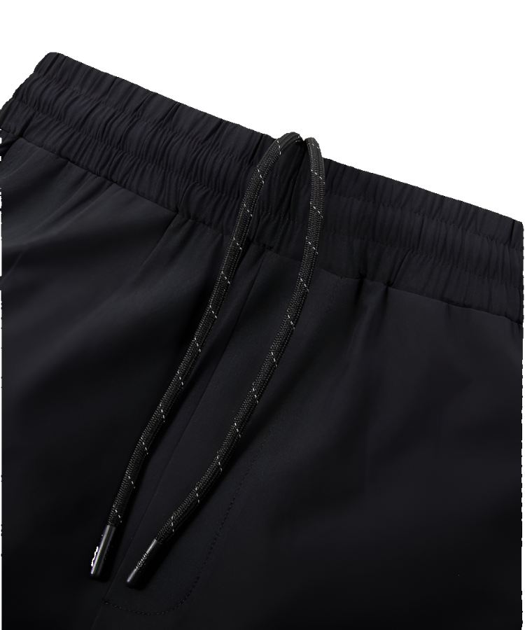 Paper Planes 4-Way Stretch Utility Short - Black