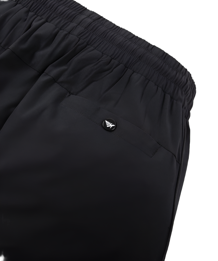 Paper Planes 4-Way Stretch Utility Short - Black