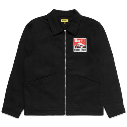 Market "Racing" Logo Jacket - "Black"