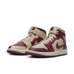 Women's Air Jordan 1 Mid SE - Cherrywood Red-Sail