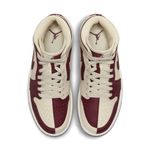 Women's Air Jordan 1 Mid SE - Cherrywood Red-Sail