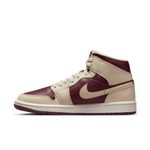 Women's Air Jordan 1 Mid SE - Cherrywood Red-Sail