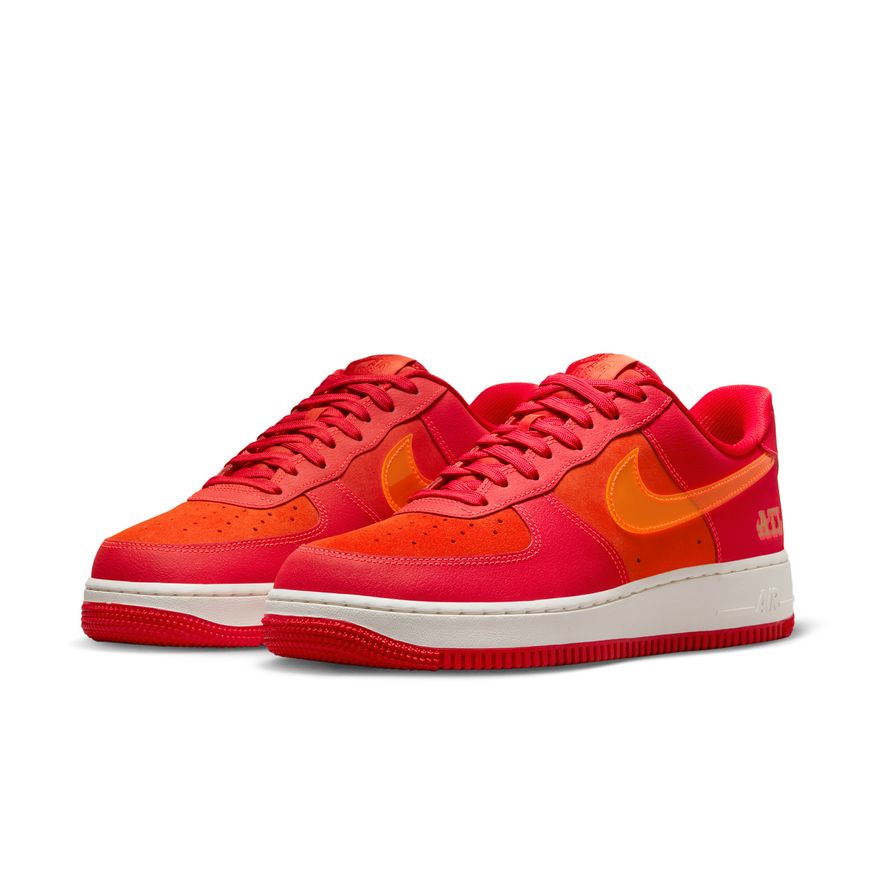 Men's Nike Air Force 1 '07 "ATL" - University Red/Bright Crimson