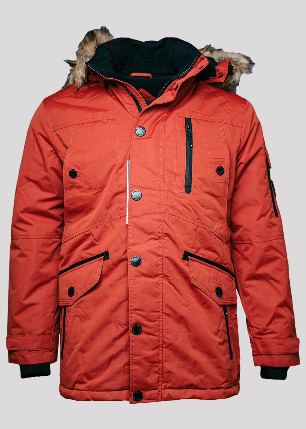 NOIZE JACOB PARKA | ARANCIO