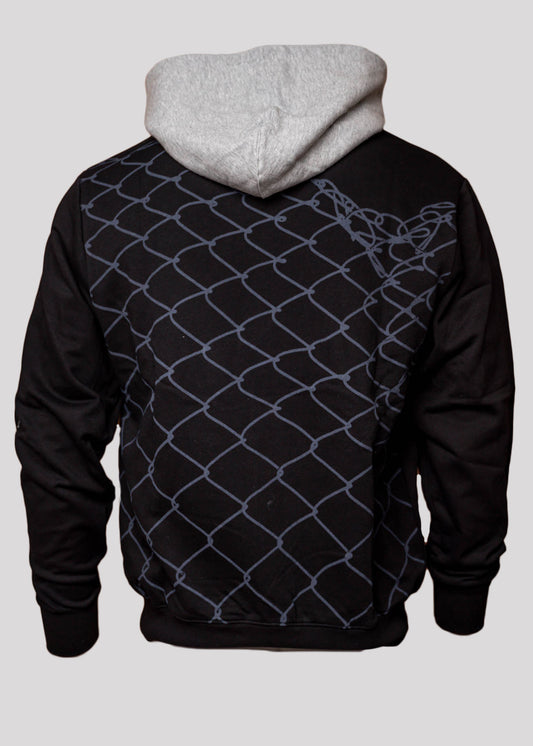 RENOWNED R & D FENCING HOODY | BLACK